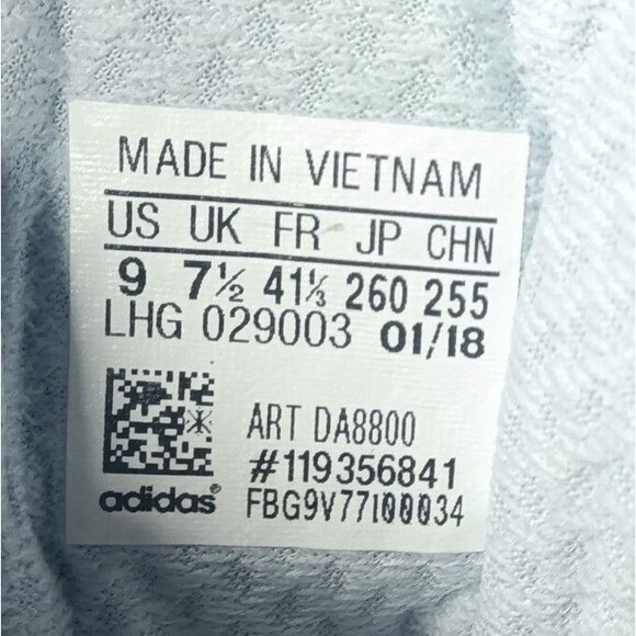 adidas I-5923 Sneakers Women's Size 9 Shoes DA8800 Aero Blue~White - Picture 5 of 7